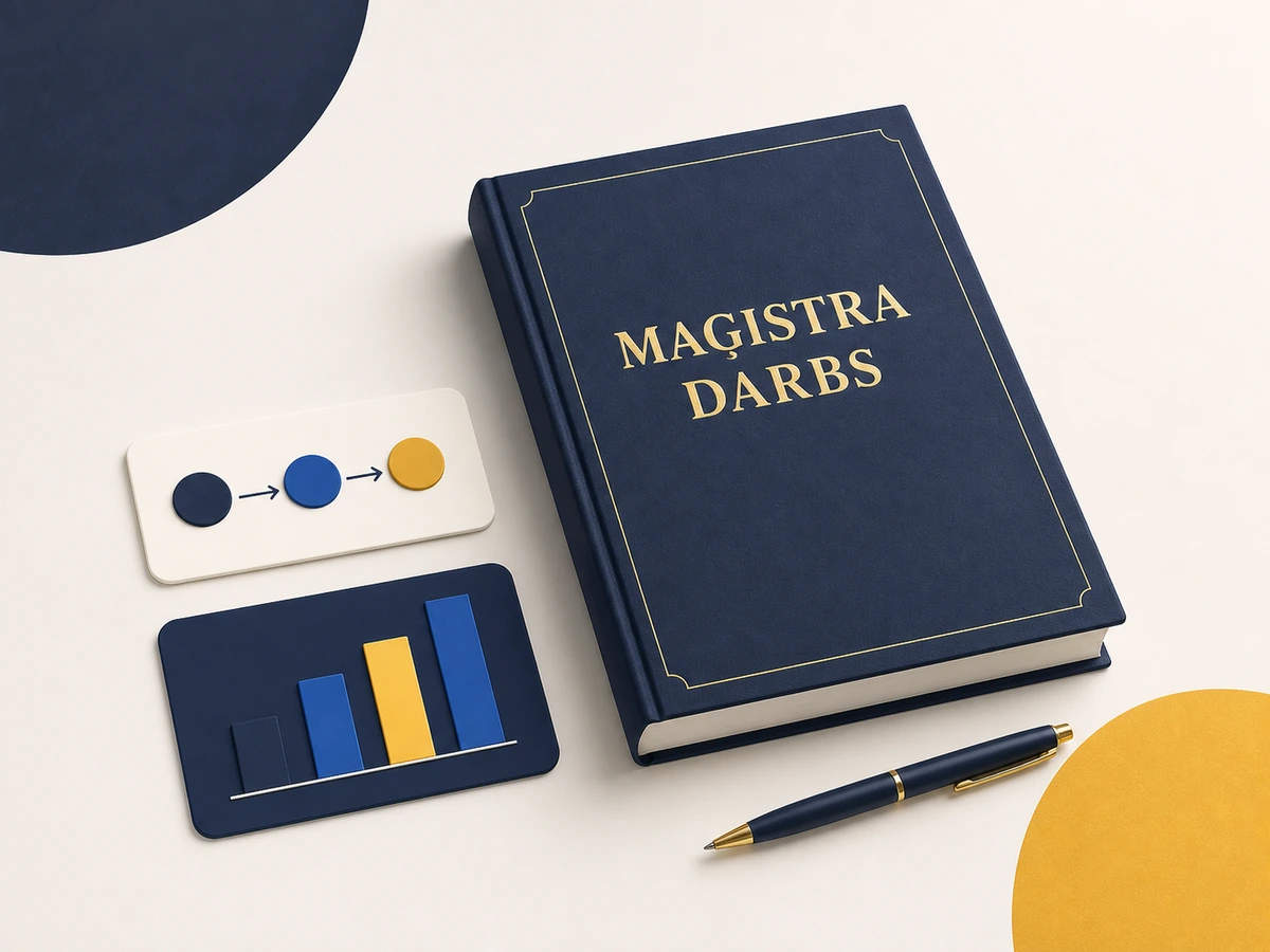 Maģistra darbs, pētījuma plāns un datu analīze